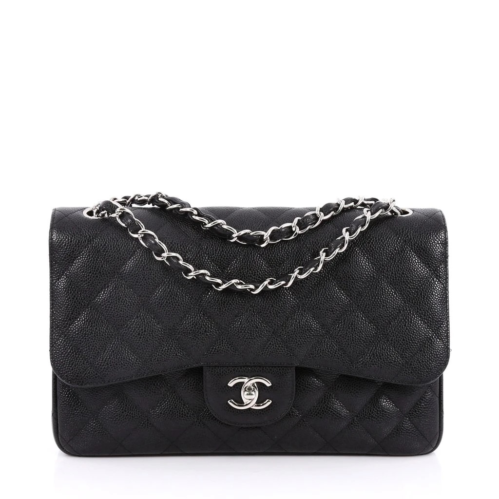 Chanel Chevron Lambskin Leather Maxi Double Flap Red with Gold Hardware -  Luxury In Reach