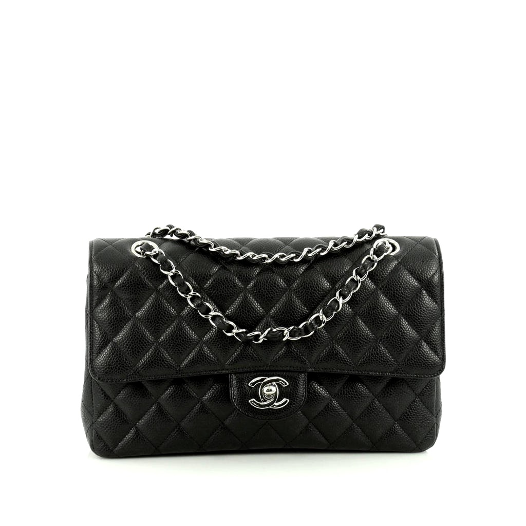 Chanel So Black Jumbo Flap and Chevron 11.12