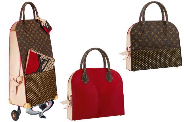 Louis Vuitton x Christian Louboutin Limited Edition Iconoclasts Tote Bag,  2014.
