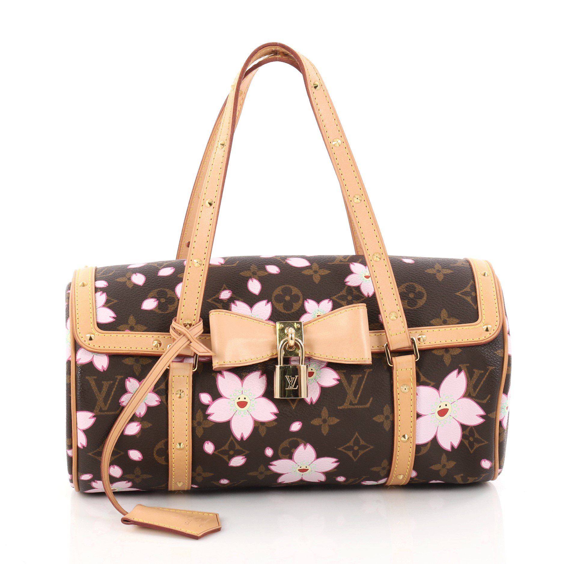 Louis Vuitton Papillon Handbag Cherry Blossom