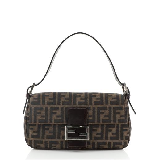 The Fendi Baguette in vintage Zucca Canvas