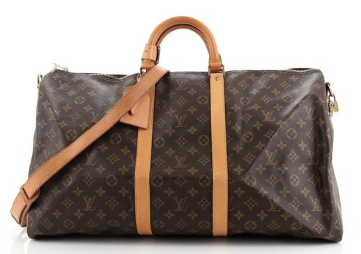 LV Keepall Bandouliere in monogram canvas