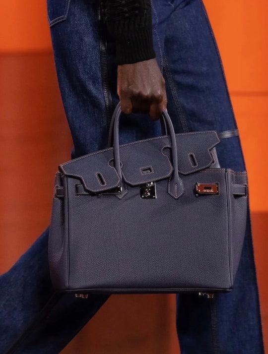 Hermès Birkin kelly - Hermès bags are all hand-stitched. “The stitching is  not going to necessarily be even and uniform all the way across.