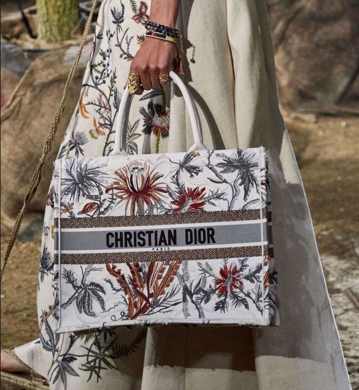 Florals For Spring? Yes, Dior Has A New Book Tote For You - BAGAHOLICBOY