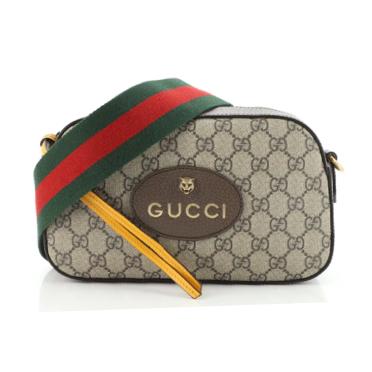 Gucci Neo Vintage Flap Belt Bag Gg Coated Canvas Auction