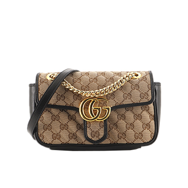 Túi xách Gucci Marmont size26 màu đen - Xưởng nilong