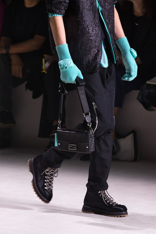 Men's Baguette Soft Trunk Mini Bag by Fendi