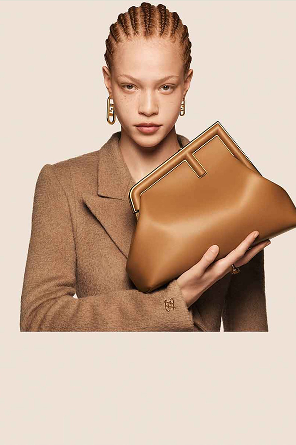 The Fendi First Bag Is An Off-Kilter Take On A Classic - ELLE SINGAPORE
