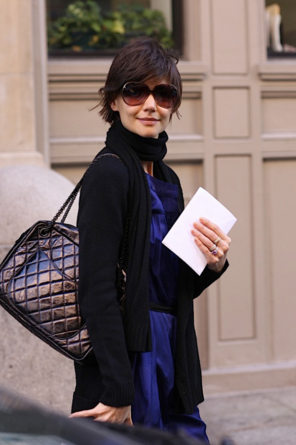 Katie Holmes Has A Brand New (Chanel) Bag