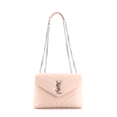 Saint Laurent Mini Puffy Shoulder Bag - Pink